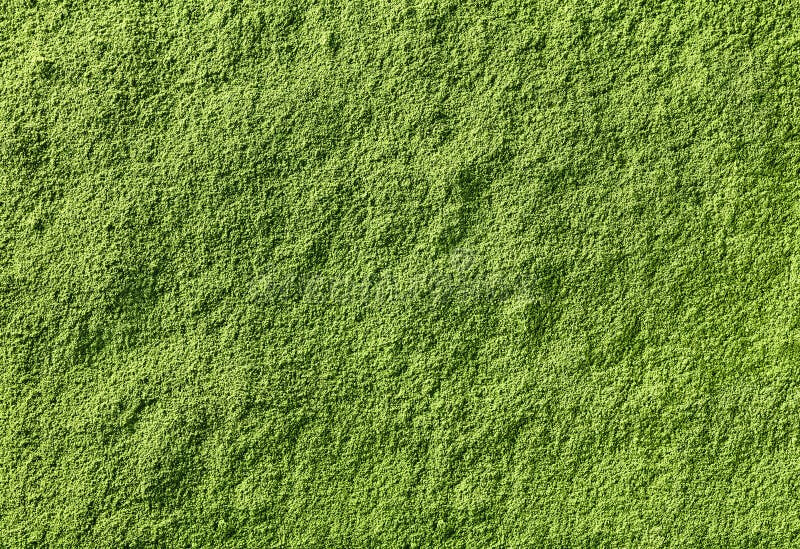 Polvere verde del tè di matcha fotografie stock libere da diritti