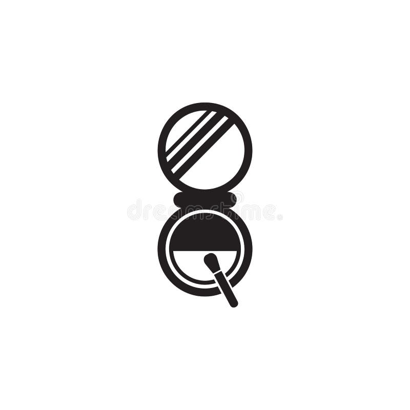 Polvo para el icono del maquillaje Elemento del icono del salón de la belleza para los apps móviles del concepto y del web El pol stock de ilustración Polvo para el icono del maquillaje Elemento del icono del salón de la belleza para los apps móviles del concepto y del web El pol stock de ilustración