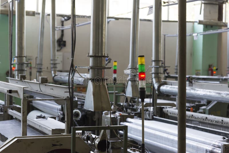 Polyethylene Filament Production At The Plant, Automated