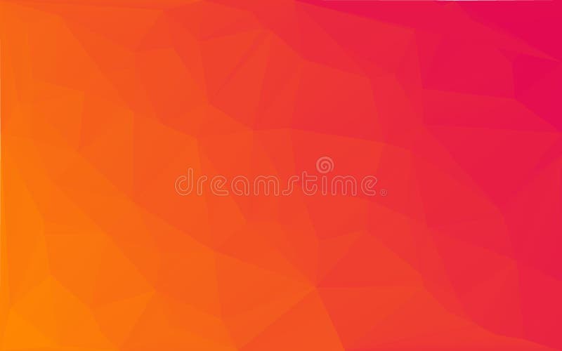 Polygon Abstract mosaic vector yellow pink background royalty free illustration