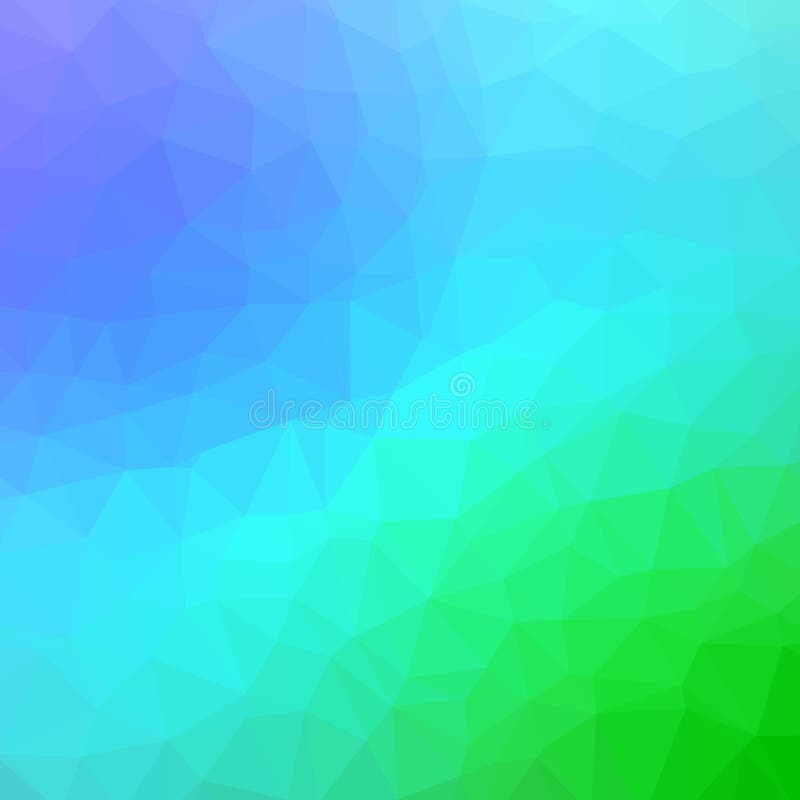 Polygonal Abstract Background Template. Colorful Vector Banner. stock illustration