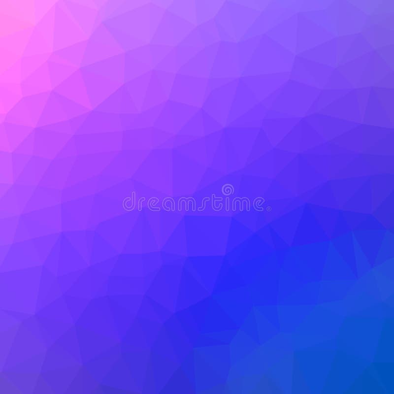 Polygonal Abstract Background Template. Colorful Vector Banner. stock illustration