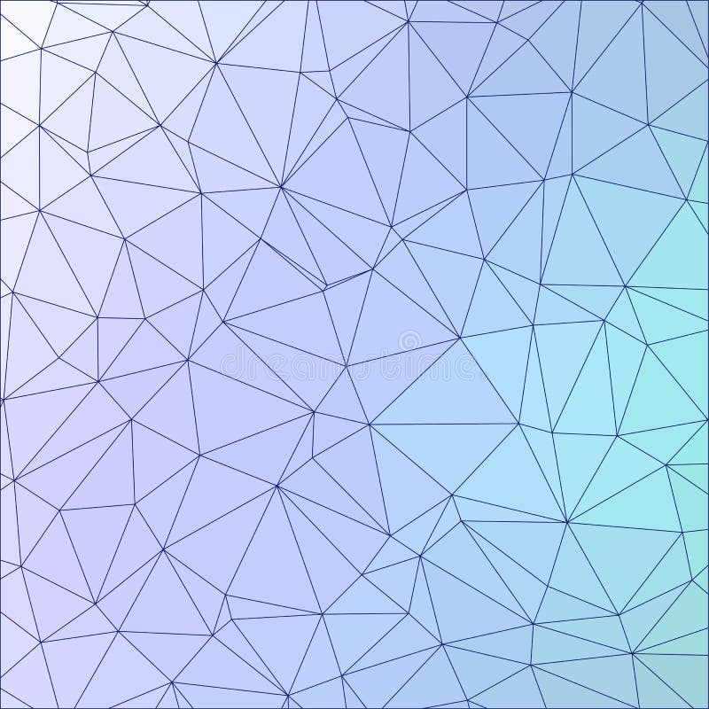 Polygonal Abstract Background Template. Colorful Vector Banner. stock illustration