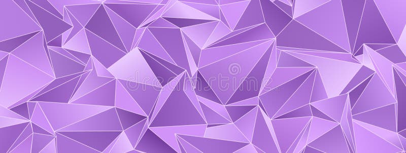 Polygonal geometrical texture, 3D stock illustration
