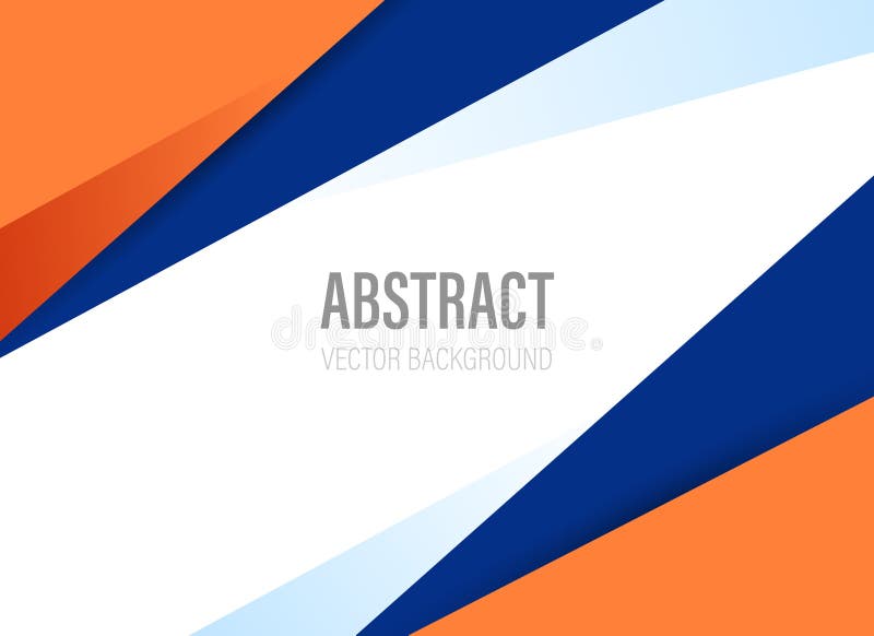 Polygonal geometrisk abstrakt bakgrund med den orange och mörka - blå färg med modern stilform - vektorn vektor illustrationer Polygonal geometrisk abstrakt bakgrund med den orange och mörka - blå färg med modern stilform - vektorn vektor illustrationer