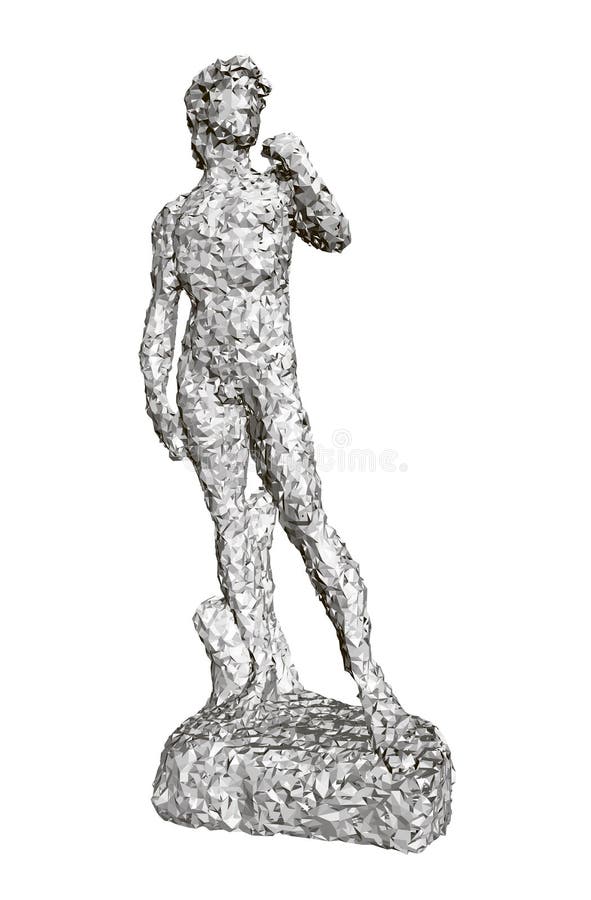 The Statue of David stock vector. Illustration of firenze 13817636