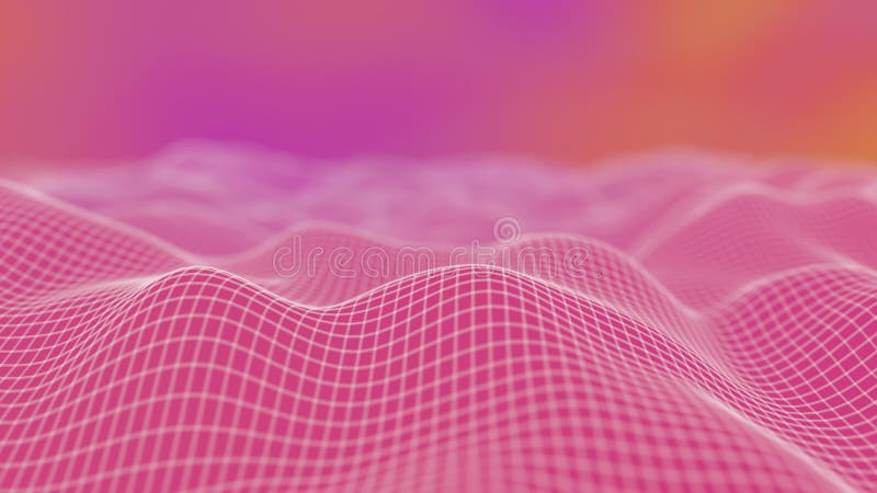 Polygonal επιφάνεια που κυματίζει το χαριτωμένο υπόβαθρο Ρόδινο σχέδιο χρώματος τρισδιάστατος δώστε με το bokeh και το θολωμένο υ ελεύθερη απεικόνιση δικαιώματος Polygonal επιφάνεια που κυματίζει το χαριτωμένο υπόβαθρο Ρόδινο σχέδιο χρώματος τρισδιάστατος δώστε με το bokeh και το θολωμένο υ ελεύθερη απεικόνιση δικαιώματος