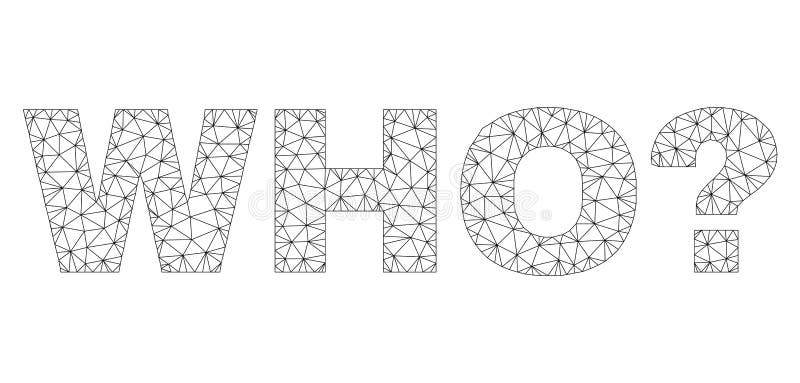 Polygonal 2$ος τίτλος κειμένων cWho απεικόνιση αποθεμάτων