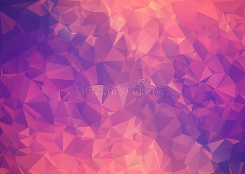 Polygone abstrait rose pourpre de fond. illustration stock Polygone abstrait rose pourpre de fond. illustration stock