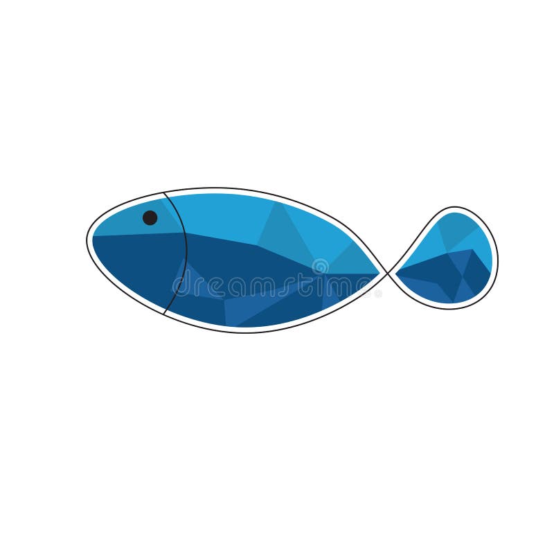 Polygones de poissons illustration de vecteur Polygones de poissons illustration de vecteur