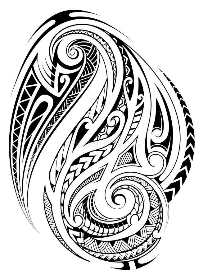 Elegant tattoo stock vector. Illustration of design, swirls - 11010149