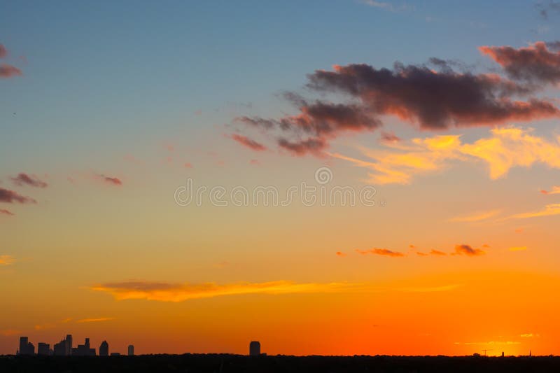 Pomarańczowy Dallas fotografia royalty free Pomarańczowy Dallas fotografia royalty free
