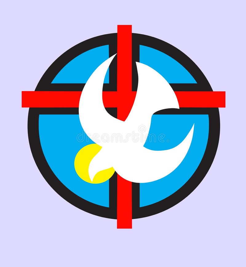 O Logotipo Do Fogo Do Espírito Santo Ilustração do Vetor - Ilustração de  espiritualidade, projeto: 97132457