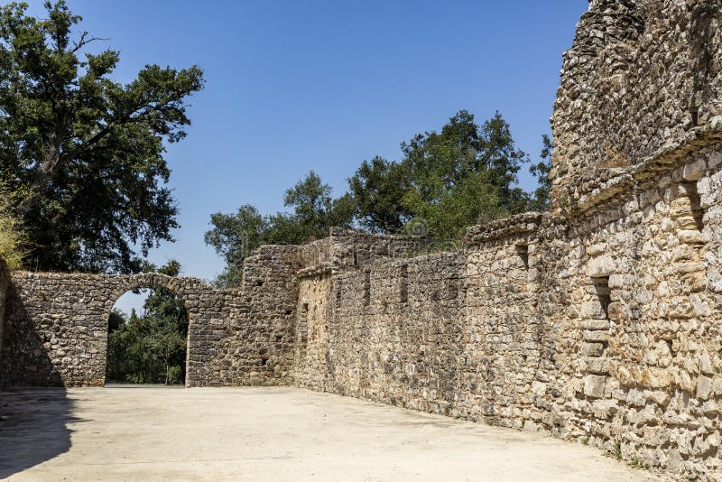 Pombal â€“ Ruins inside the Medieval Castle