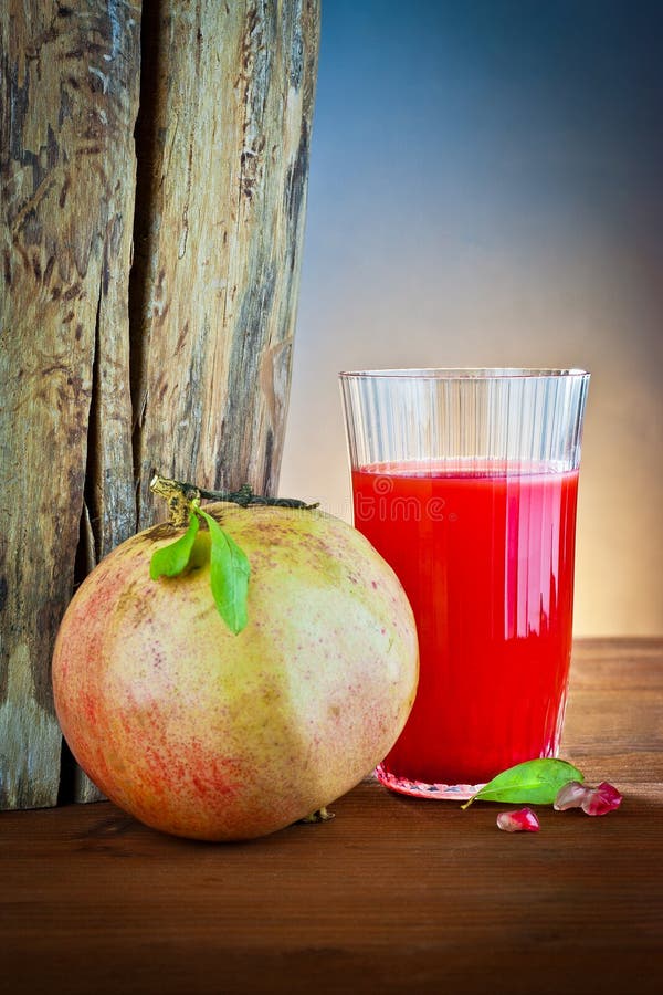 Pomegranate and Juice Drink Stock Photo Image of diet, nutrient 23370804