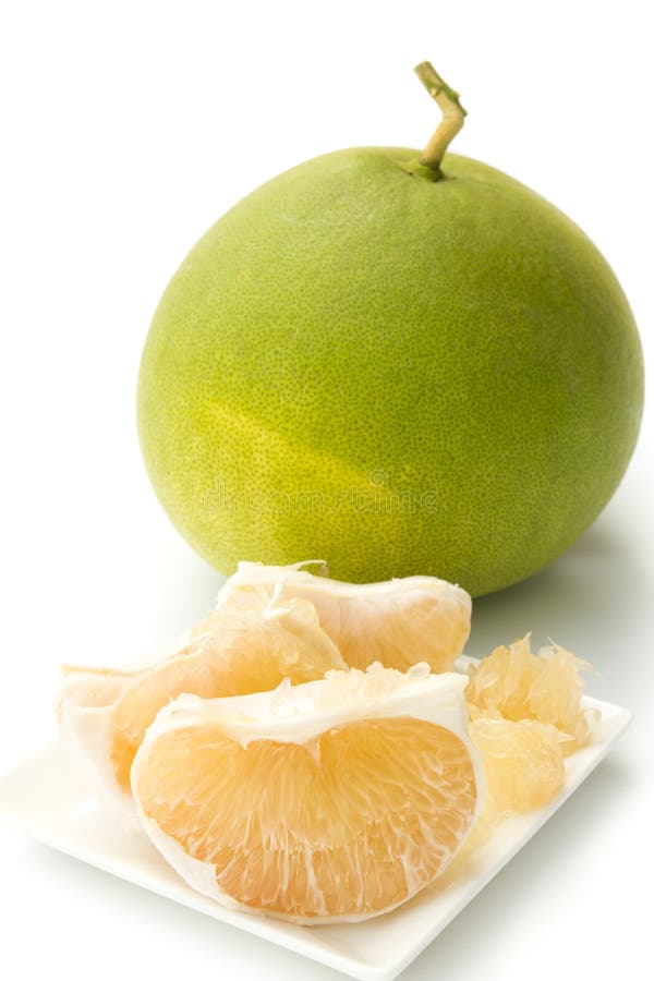 Fresh Cut Honey Pomelo Fruit Stock Image Image of dessert, vitamin