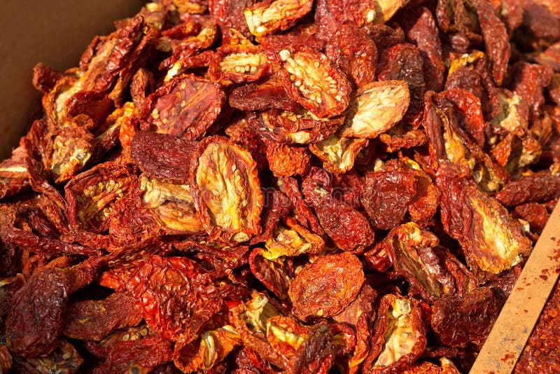 Suszony pomidor obrazy stock