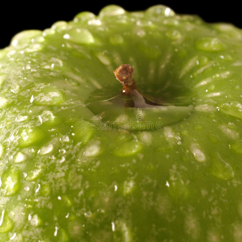 Pomme juteuse images libres de droits