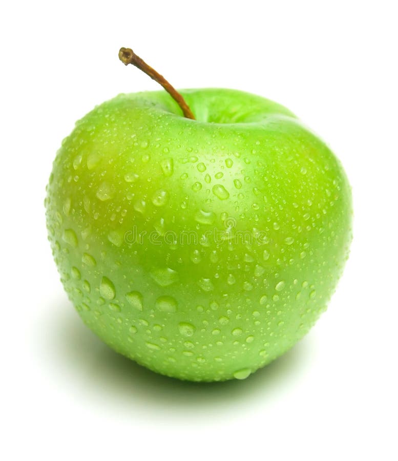 Pomme mûre et juteuse image stock