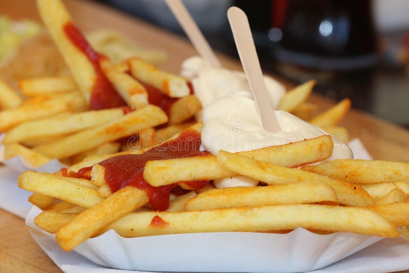 Pommes Frites arkivbild Pommes Frites arkivbild