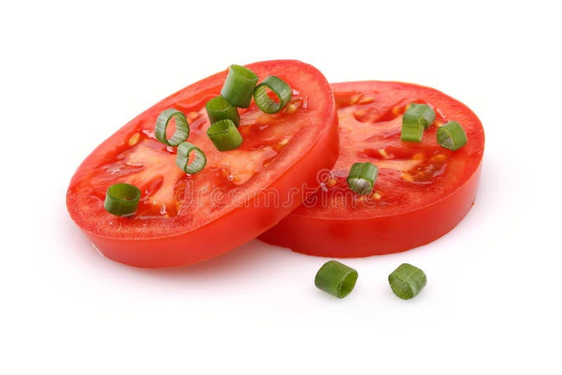 Pomodoro tagliato immagini stock Pomodoro tagliato immagini stock