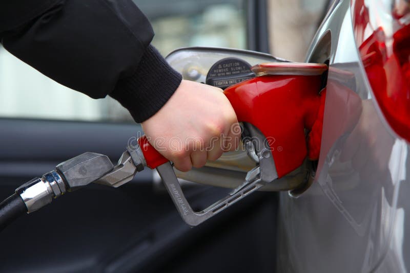 Pompa di gas immagini stock libere da diritti Pompa di gas immagini stock libere da diritti