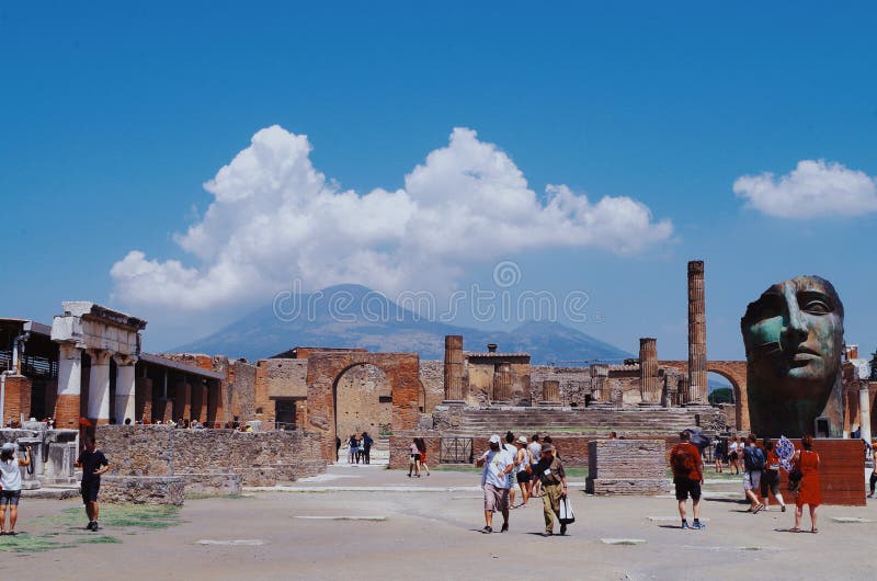 @Pompeii d'été, Italie image stock @Pompeii d'été, Italie image stock