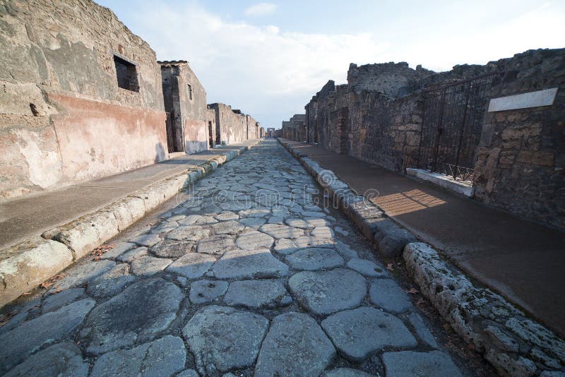 Pompeii ruins.