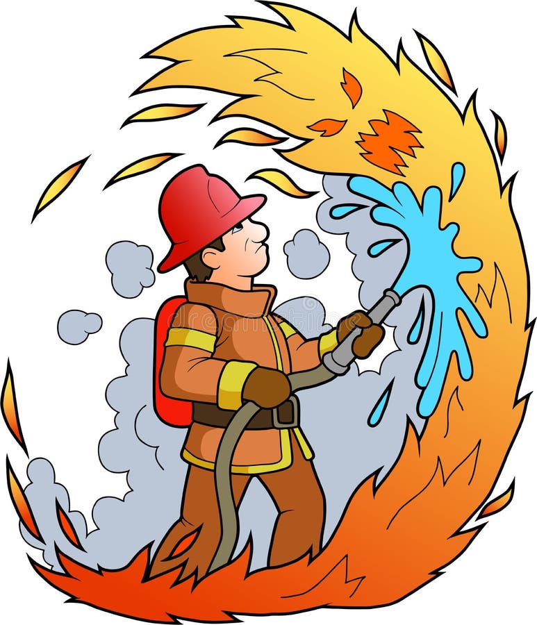 Dessin de pompier