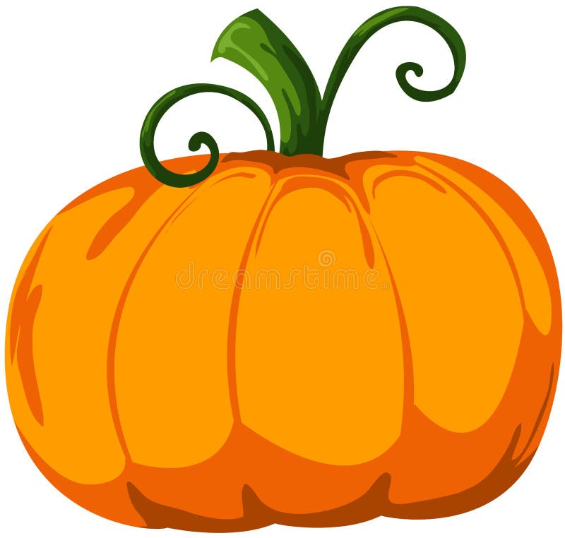 Pompoen stock illustratie Pompoen stock illustratie