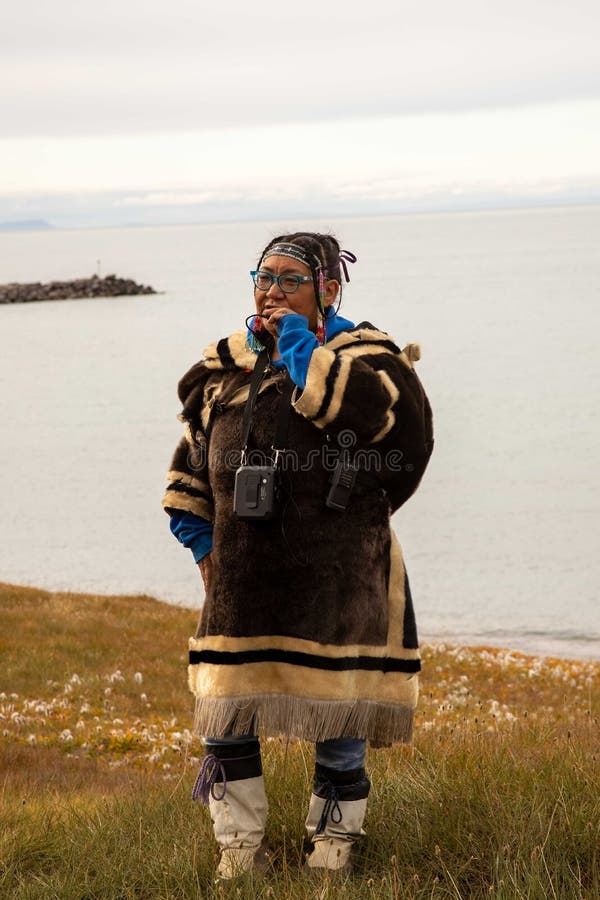 Inuit guide at Pond Inlet, Baffin Island, Nunavut, Canada