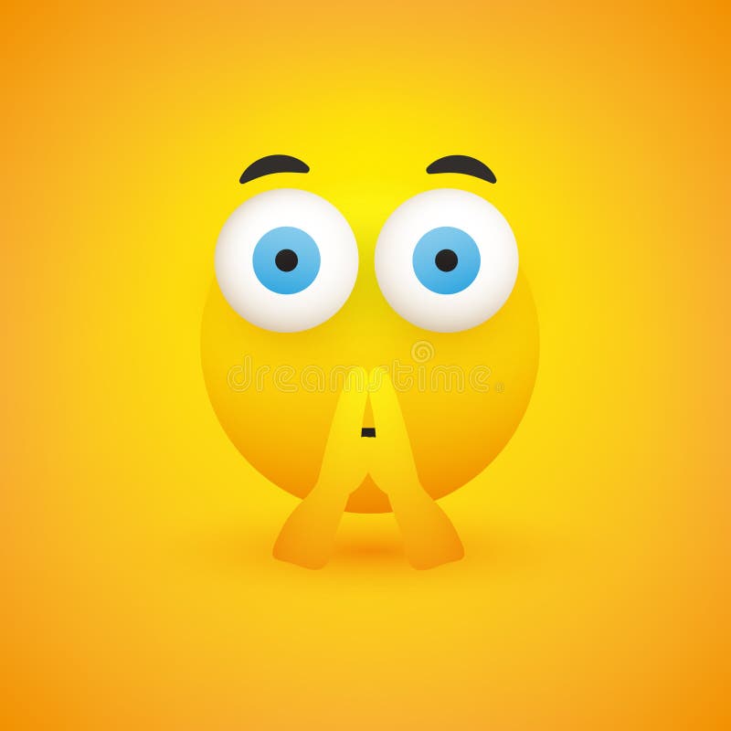Rosto de emoji pensativo e triste ou emoticon 3d decepcionado