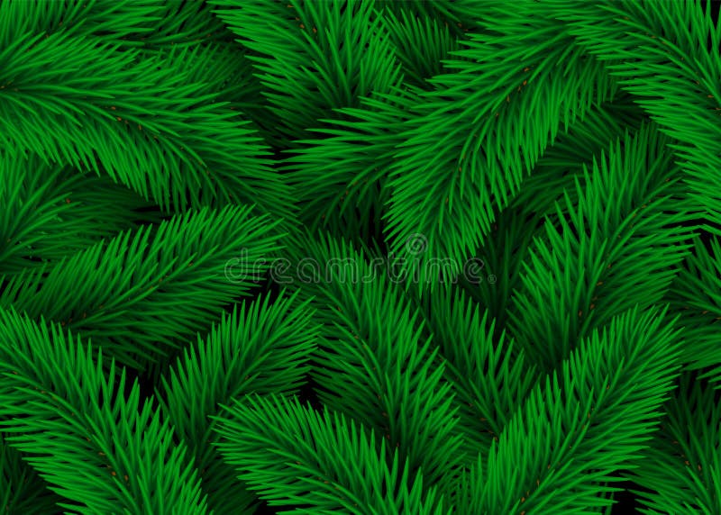 Green Fir Tree Branches. Design Christmas Background Texture Abstract Illustration. Green Fir Tree Branches. Design Christmas Background Texture Abstract Illustration.