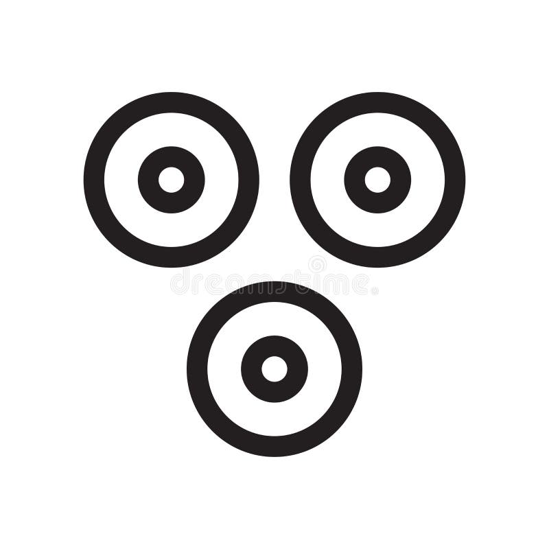 Ponieważ symbol ikony wektoru znak i symbol odizolowywający na białym tle, Ponieważ symbolu logo pojęcie ilustracja wektor Ponieważ symbol ikony wektoru znak i symbol odizolowywający na białym tle, Ponieważ symbolu logo pojęcie ilustracja wektor