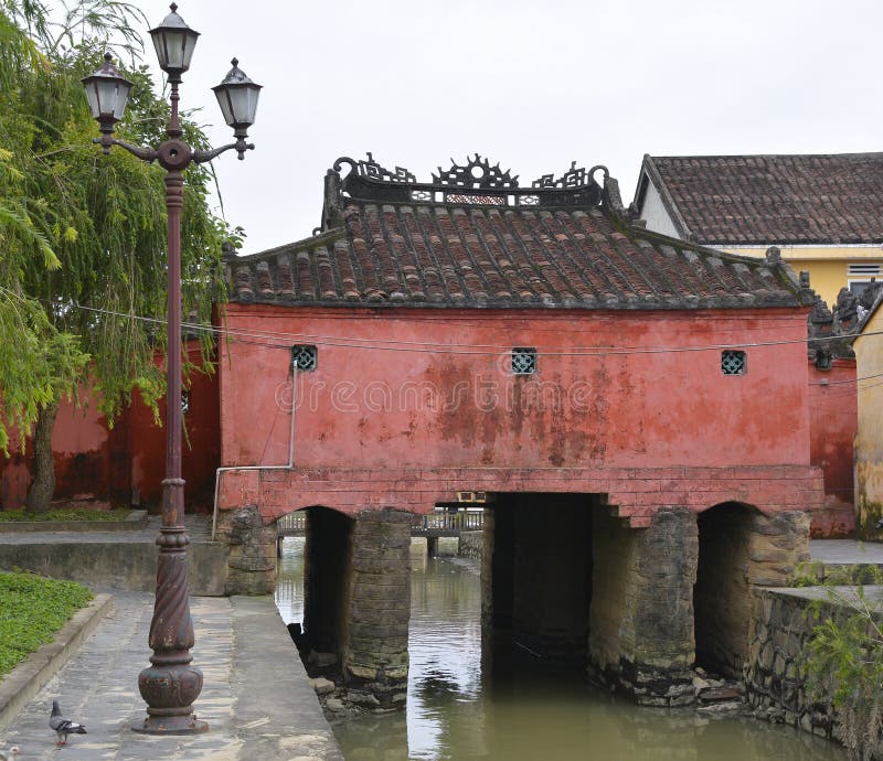 Pont couvert japonais image stock Pont couvert japonais image stock
