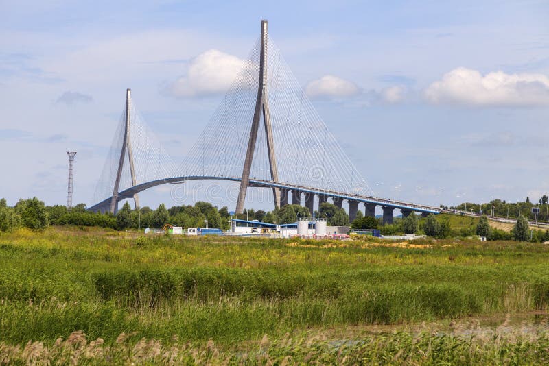 Pont de Normandie in Le Havre