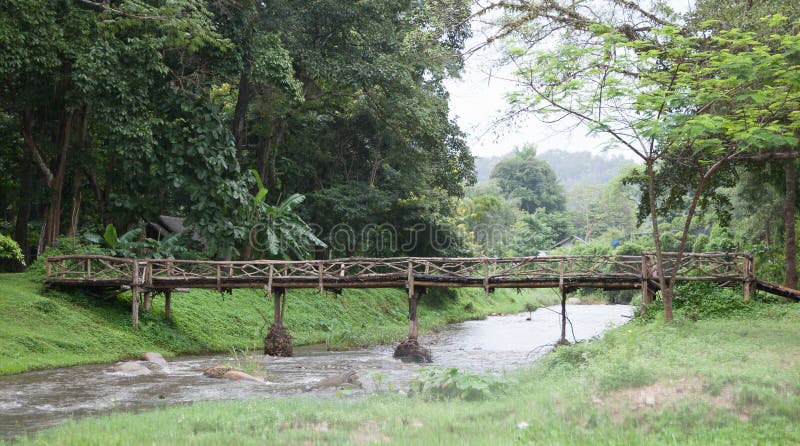 Pont en bois photographie stock Pont en bois photographie stock