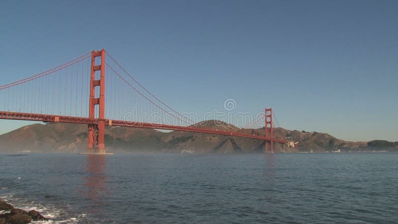 Pont en porte d'or à San Francisco