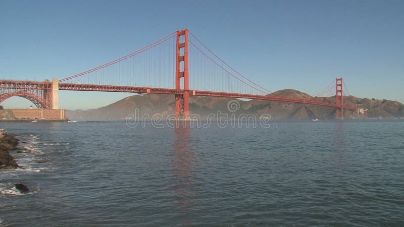 Pont en porte d'or à San Francisco