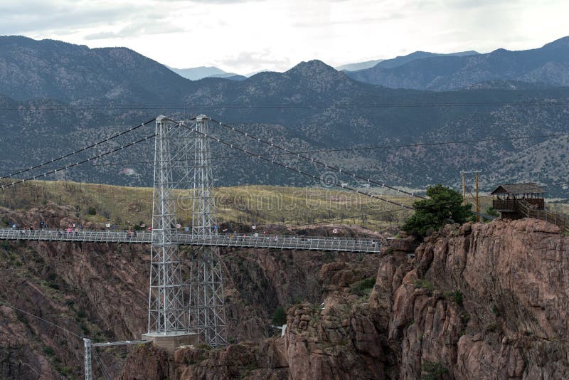 Pont royal le Colorado de gorge image stock Pont royal le Colorado de gorge image stock