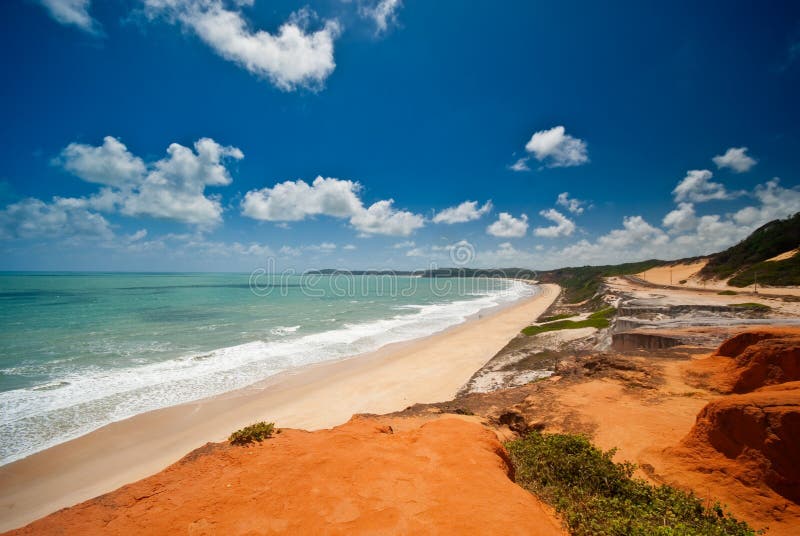 Ponta do Madeiro near Tibau do Sol and Pipa Brazil