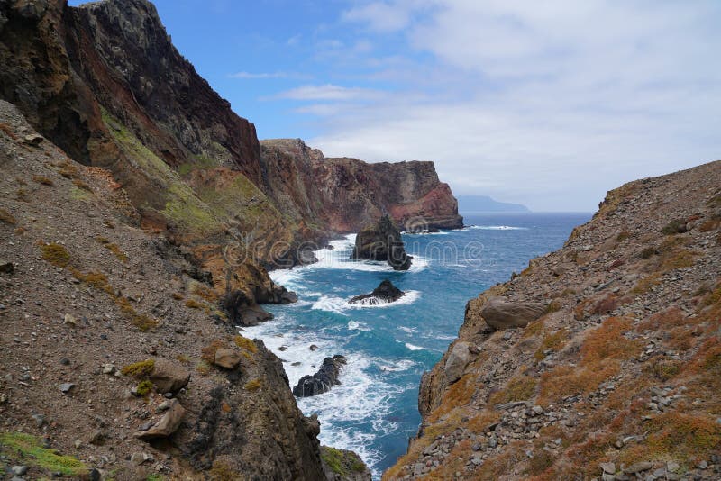 Ponta g?r den SaoLourenco madeiran royaltyfria bilder Ponta g?r den SaoLourenco madeiran royaltyfria bilder