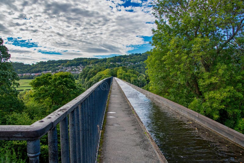 Llangollen Bridge, North Wales Stock Photo - Image of 