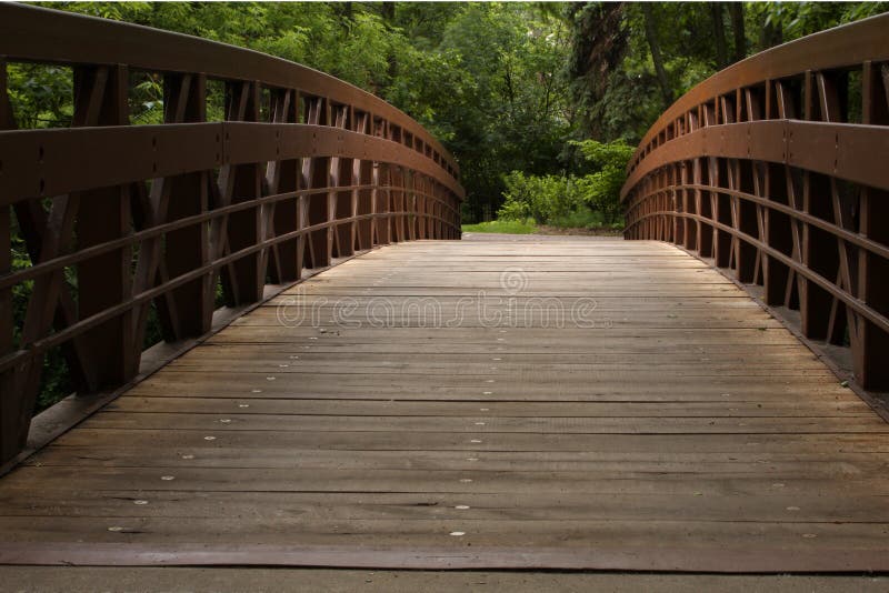 Ponte ao outro lado imagem de stock