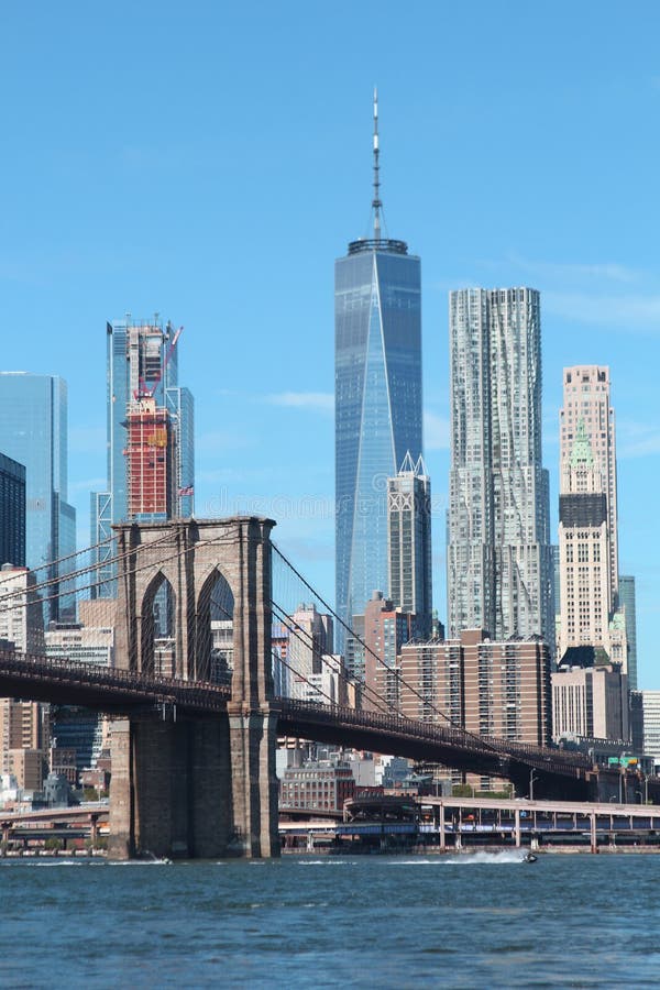 Ponte de Brooklyn em New York City imagem de stock Ponte de Brooklyn em New York City imagem de stock