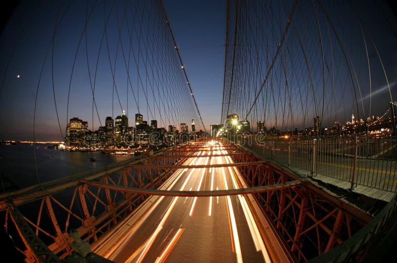 Ponte de New York, Brooklyn imagens de stock royalty free Ponte de New York, Brooklyn imagens de stock royalty free