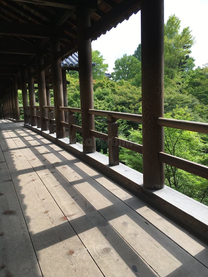 Ponte di legno in tempio di Tofuku-ji, Giappone immagine stock Ponte di legno in tempio di Tofuku-ji, Giappone immagine stock
