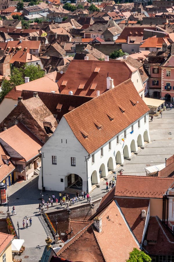 Sibiu (Hermannstadt), Rumänien, Siebenbürgen. Die Altstadt Stock