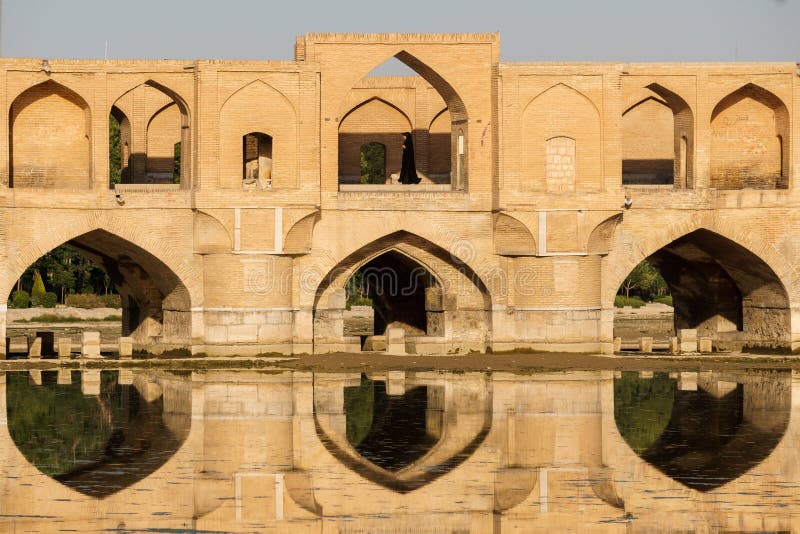 Esfahan Iran  Si o seh pol Bridge in Esfahan, Iran, also known as 33 bridge - June 11 June, 2017. Esfahan Iran  Si o seh pol Bridge in Esfahan, Iran, also known as 33 bridge - June 11 June, 2017