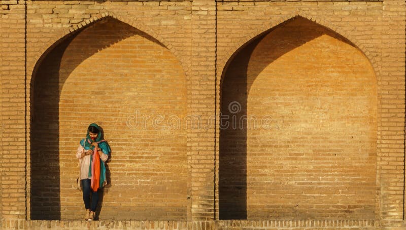 Esfahan Iran  Si o seh pol Bridge in Esfahan, Iran, also known as 33 bridge - June 11 June, 2017. Esfahan Iran  Si o seh pol Bridge in Esfahan, Iran, also known as 33 bridge - June 11 June, 2017